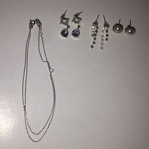Anklet and Earrings Set